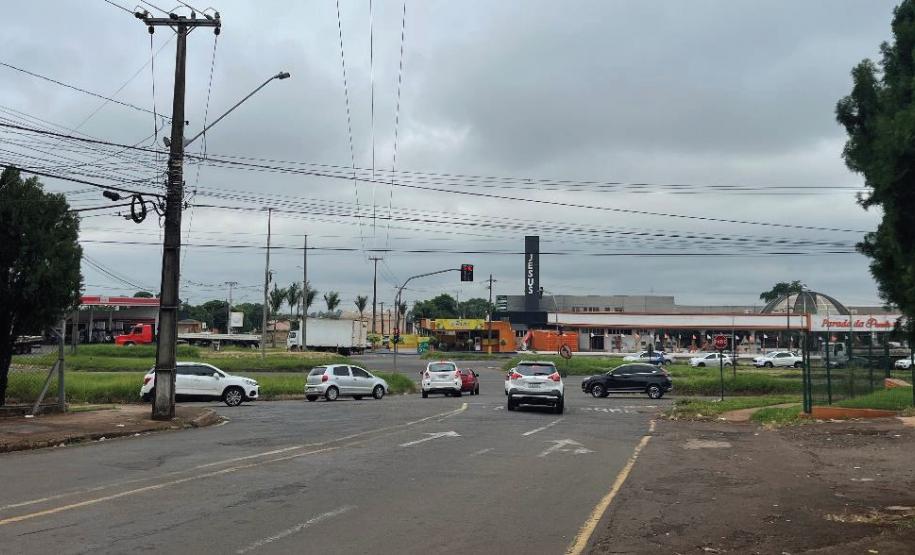 Trevo da Esperança em Cambé - rotatória BR-369 e Rua da Esperança
