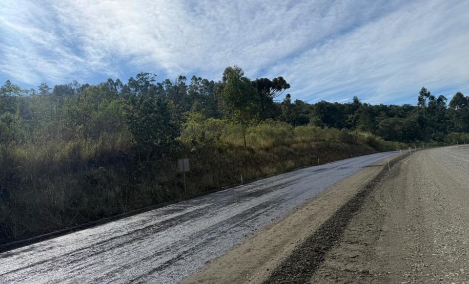 PR-160 pavimentação entre Imbaú e Reserva