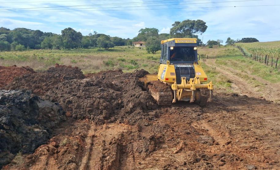 PR-160 pavimentação entre Imbaú e Reserva