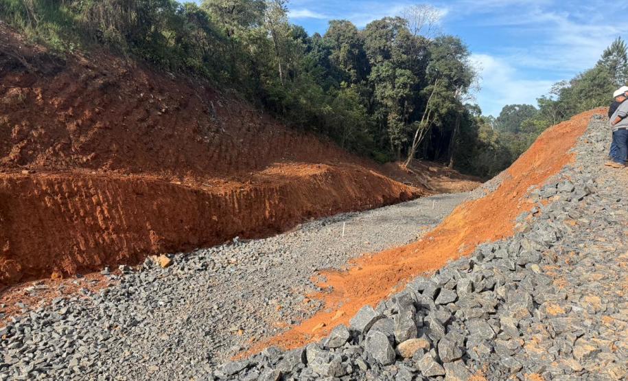 PR-160 pavimentação entre Imbaú e Reserva