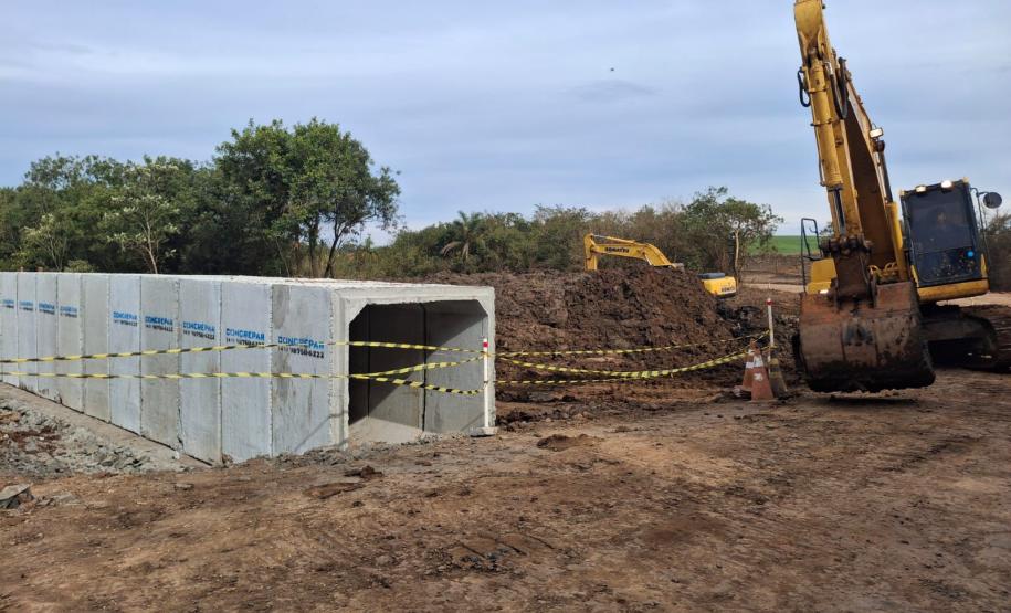 PR-160 pavimentação entre Imbaú e Reserva