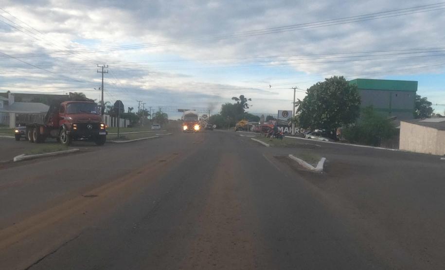 PR-170 em Guarapuava - viaduto Rua Moacyr Júlio Silvestri