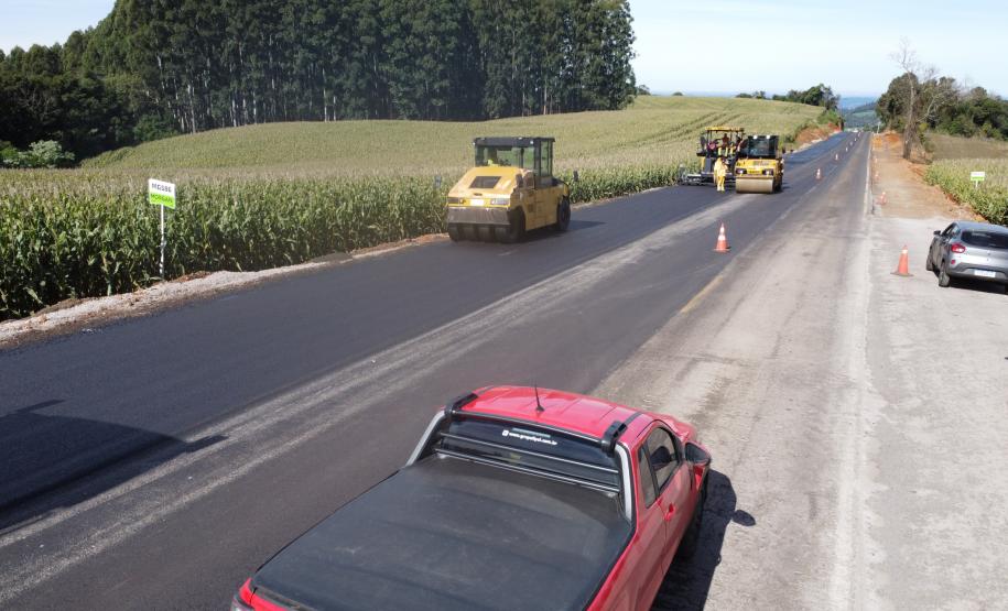PR-180 e PR-281 obras de ampliação de capacidade e restauração entre Francisco Beltrão e Dois Vizinhos