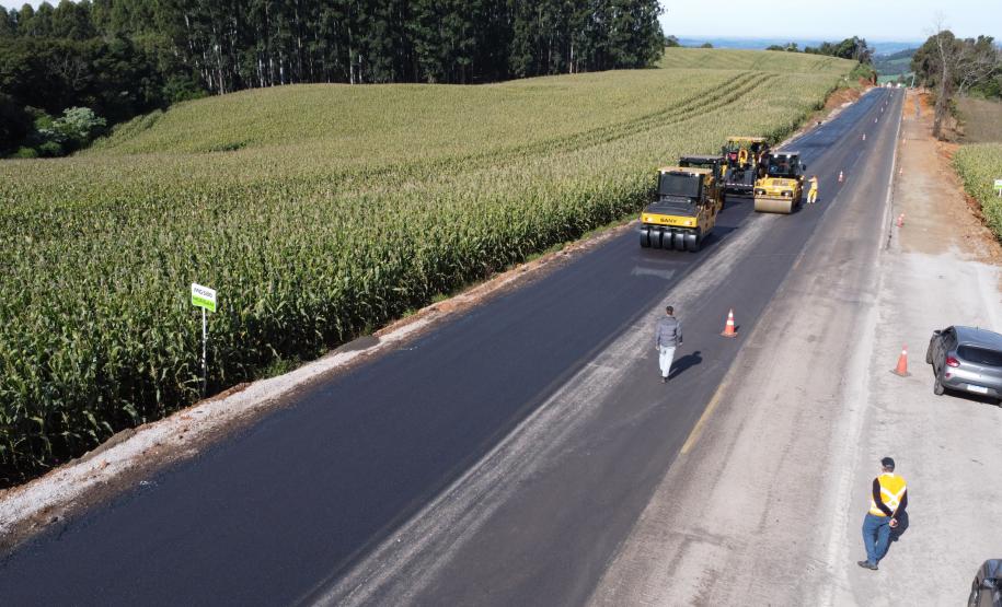 PR-180 e PR-281 obras de ampliação de capacidade e restauração entre Francisco Beltrão e Dois Vizinhos