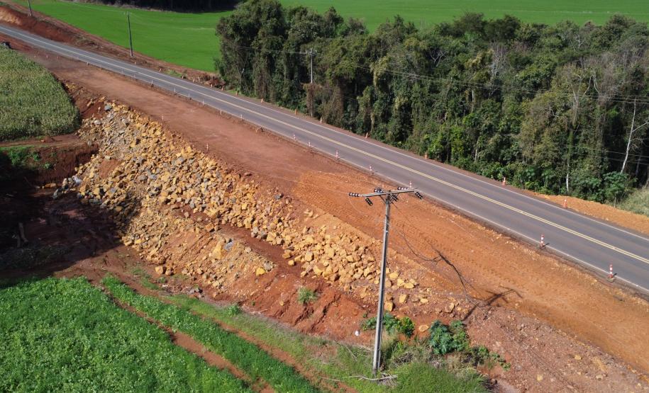 PR-180 e PR-281 obras de ampliação de capacidade e restauração entre Francisco Beltrão e Dois Vizinhos