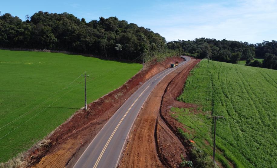 PR-180 e PR-281 obras de ampliação de capacidade e restauração entre Francisco Beltrão e Dois Vizinhos