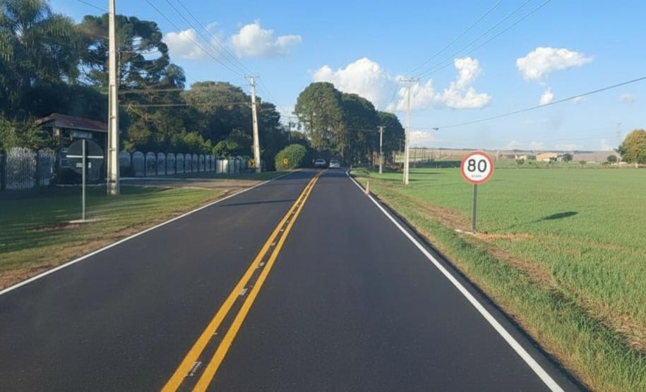 PR-340 entre Castro e Tibagi