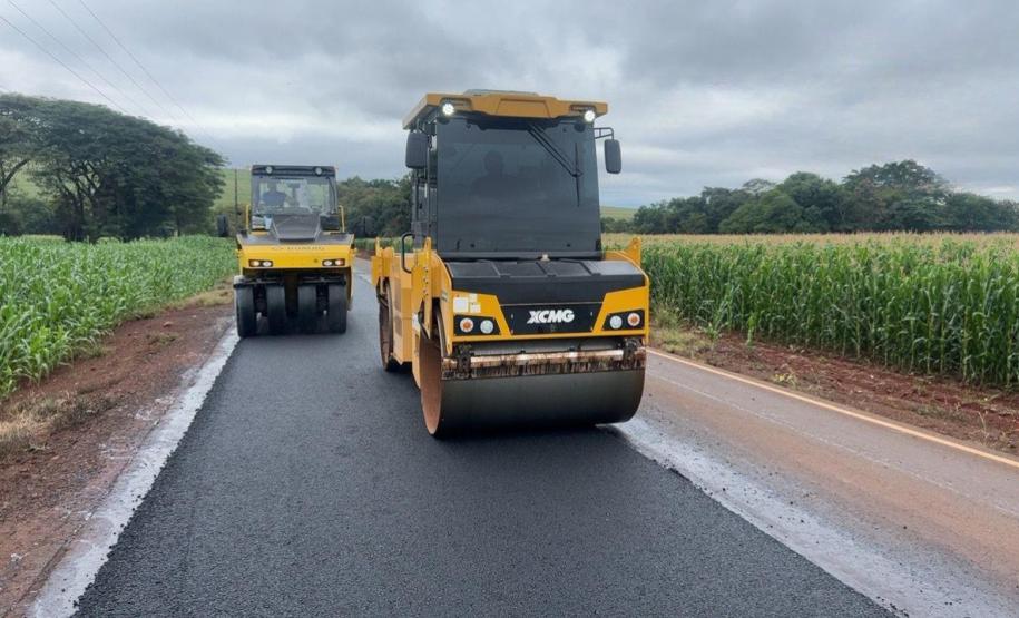 PR-437 entre Sertanópolis e Primeiro de Maio
