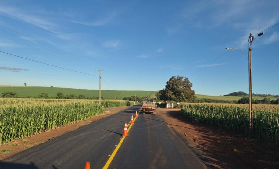 PR-437 entre Sertanópolis e Primeiro de Maio