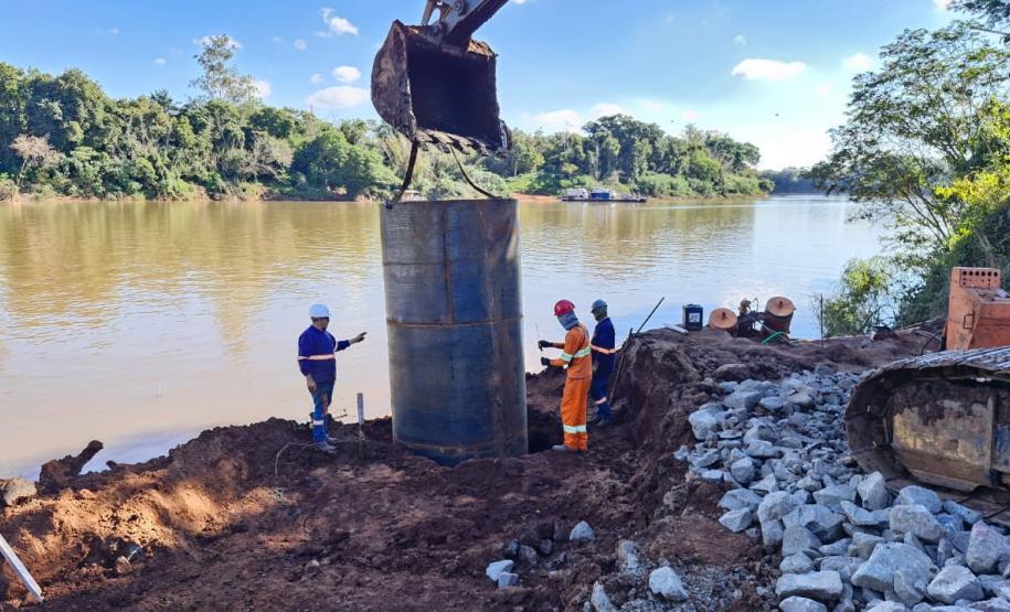 PR-498 nova ponte sobre o Rio Ivaí entre São Carlos do Ivaí e Japurá