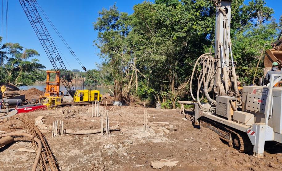 PR-498 nova ponte sobre o Rio Ivaí entre São Carlos do Ivaí e Japurá