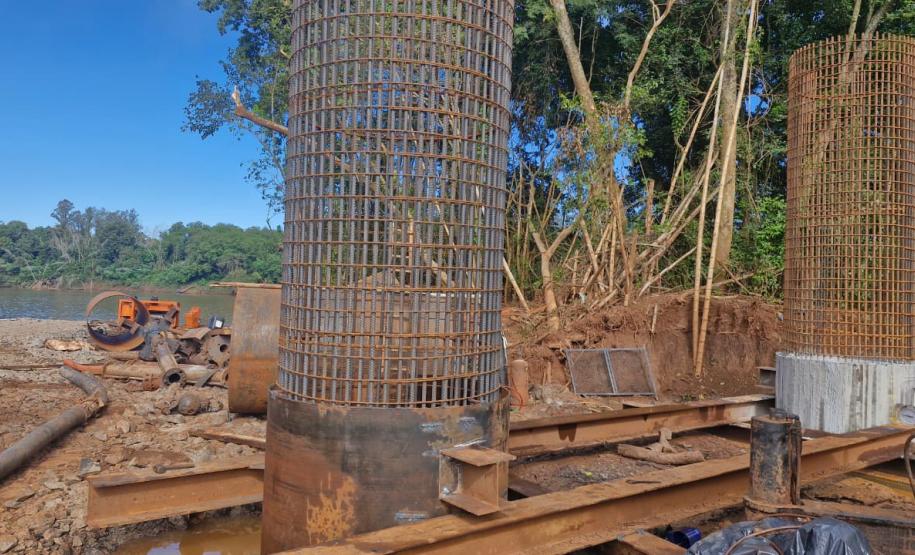 PR-498 nova ponte sobre o Rio Ivaí entre São Carlos do Ivaí e Japurá
