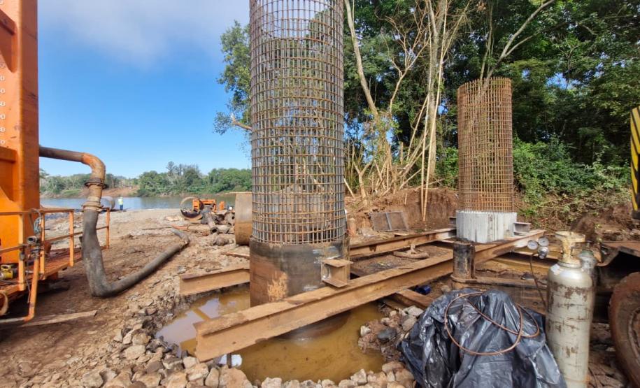 PR-498 nova ponte sobre o Rio Ivaí entre São Carlos do Ivaí e Japurá