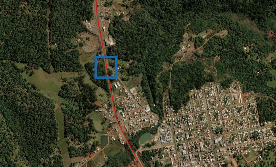 PRC-466 em Turvo, local da detonação