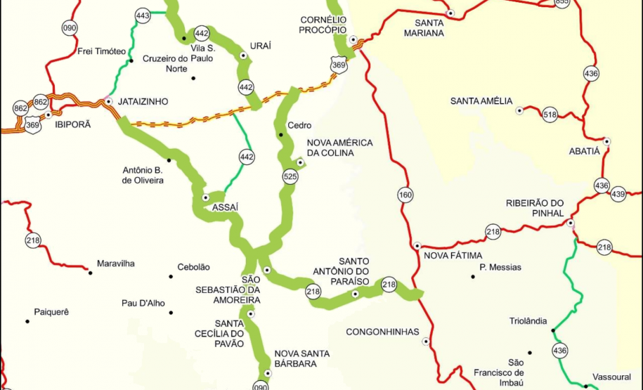 Mapa do lote 16 do ProMAC