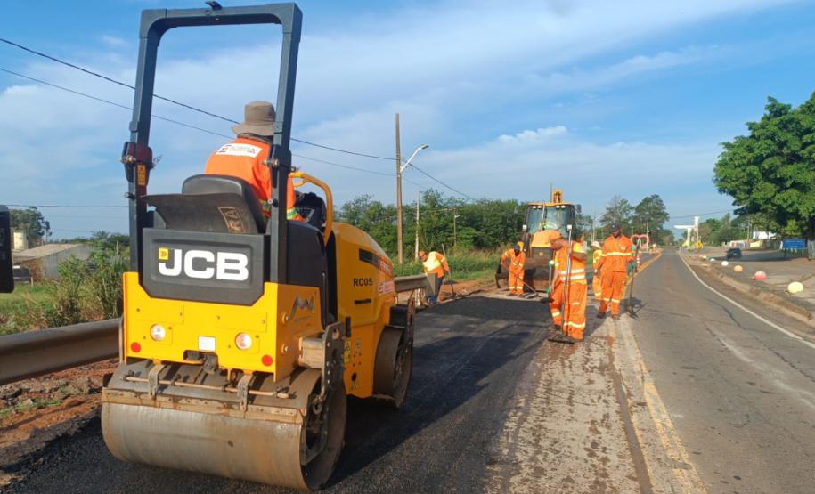 Tráfego é alterado em rodovia entre Terra Rica e Guairaçá