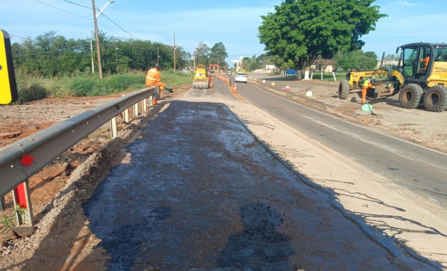 Tráfego é alterado em rodovia entre Terra Rica e Guairaçá
