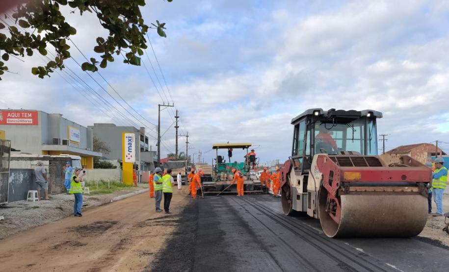 Duplicação da PR-412 entre Matinhos e Praia de Leste