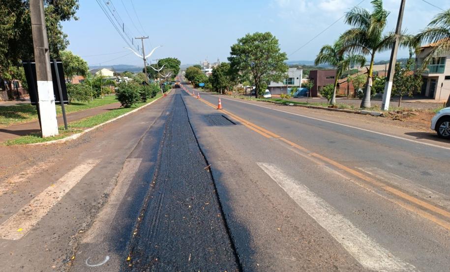 PR-457 em São Pedro do Ivaí tem tráfego em sistema de pare-e-siga