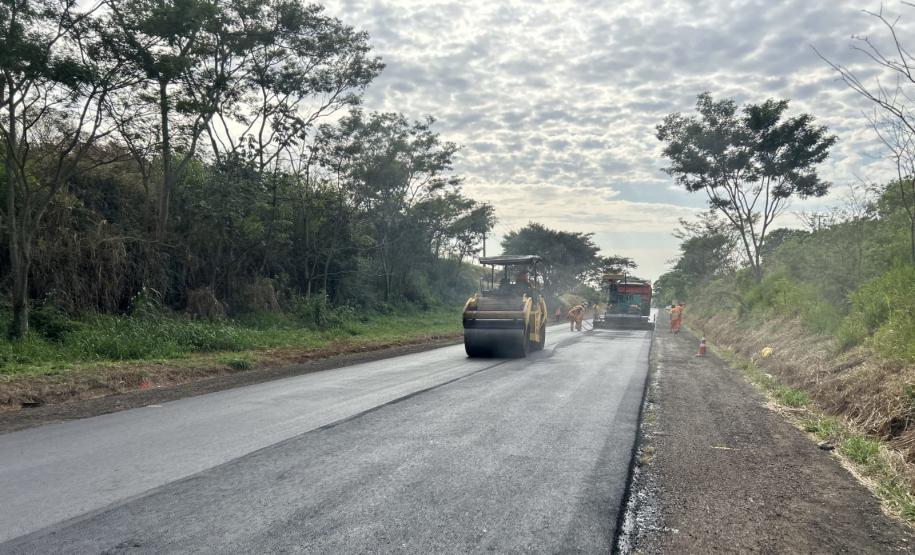 Rodovia entre Colorado e Santo Inácio tem alteração no tráfego