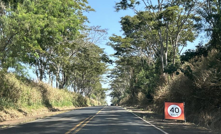 Rodovia entre Colorado e Santo Inácio tem alteração no tráfego