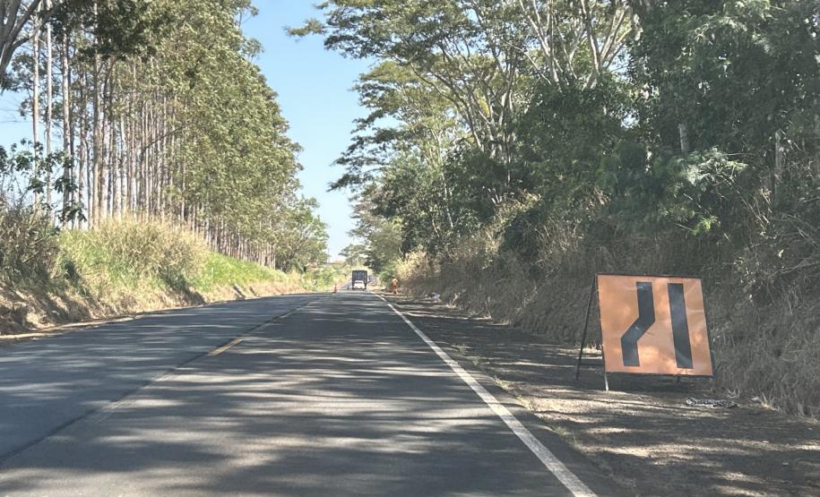 Rodovia entre Colorado e Santo Inácio tem alteração no tráfego