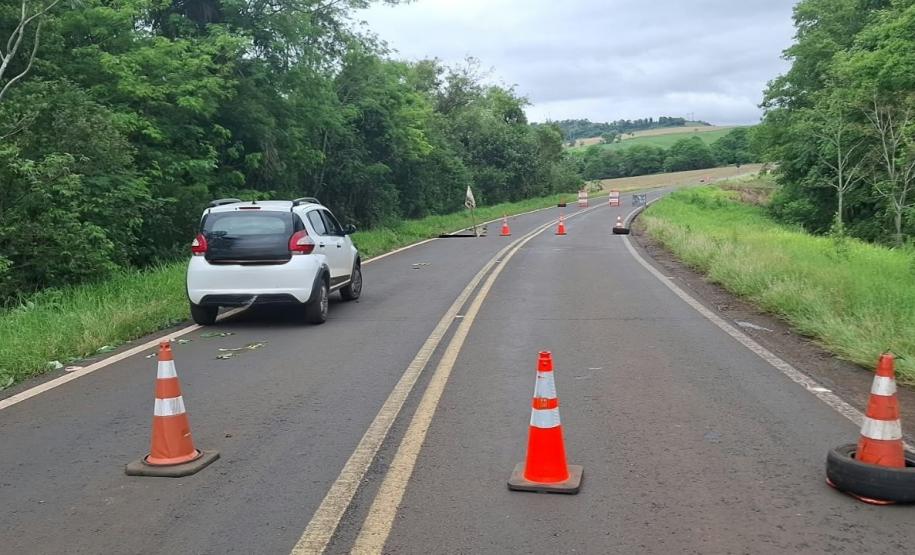 Erosão em bueiro na PR-592