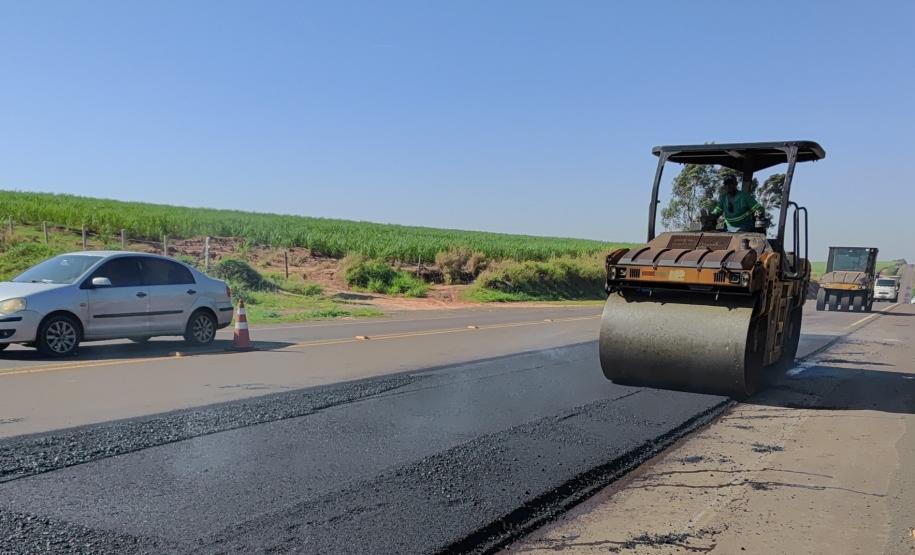 Rodovia entre Tamboara e São Carlos do Ivaí tem tráfego no sistema pare-e-siga