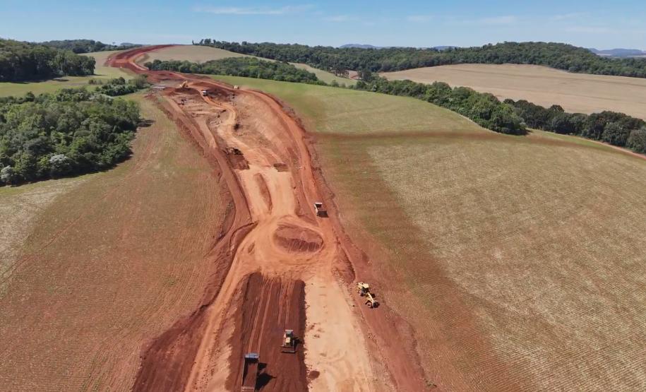 PR-916 implantação do lote 2 do Contorno Noroeste de Pato Branco