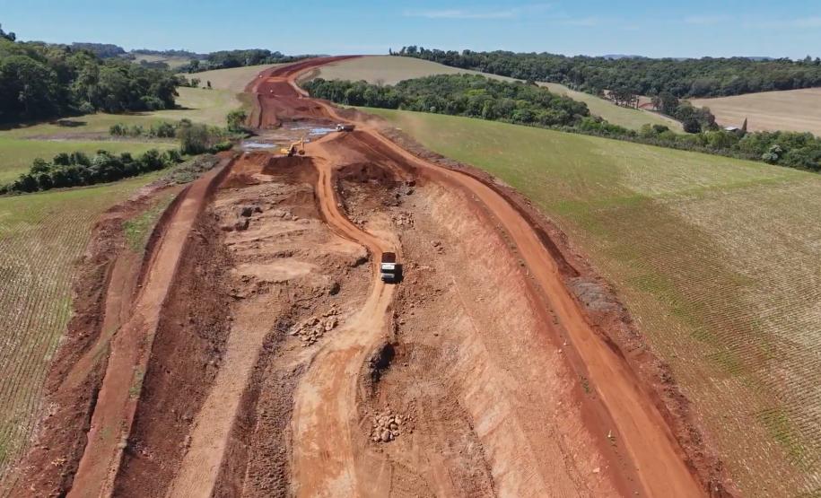 PR-916 implantação do lote 2 do Contorno Noroeste de Pato Branco