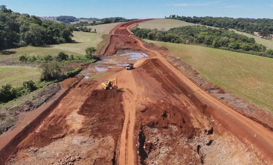 PR-916 implantação do lote 2 do Contorno Noroeste de Pato Branco
