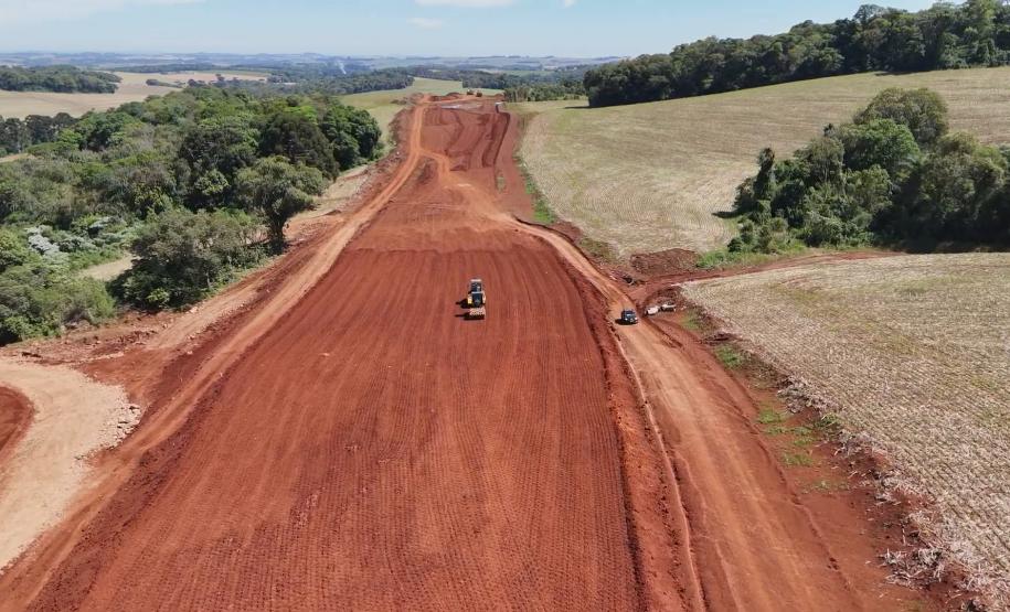 PR-916 implantação do lote 2 do Contorno Noroeste de Pato Branco
