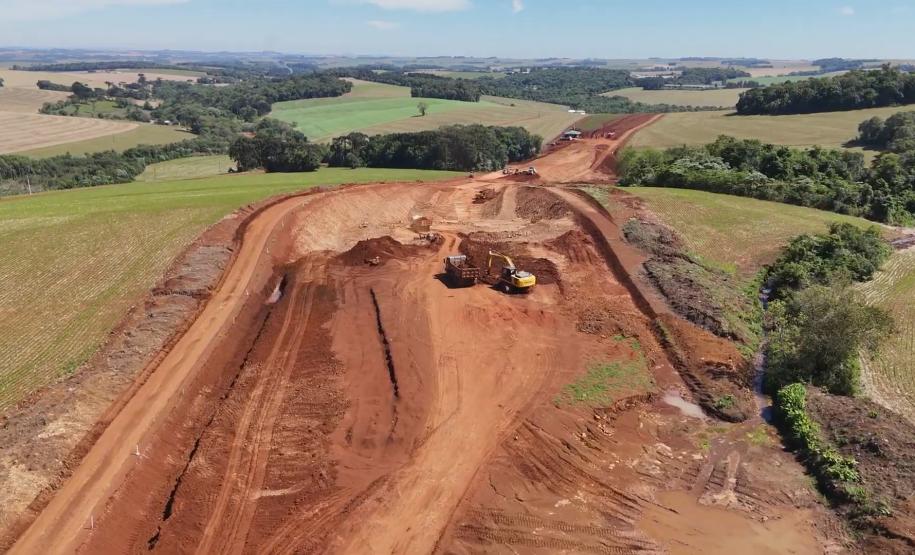 PR-916 implantação do lote 2 do Contorno Noroeste de Pato Branco