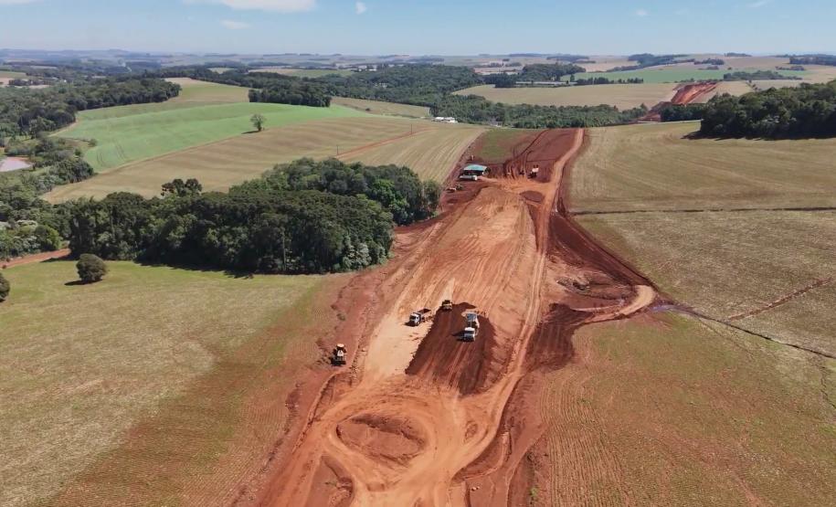 PR-916 implantação do lote 2 do Contorno Noroeste de Pato Branco