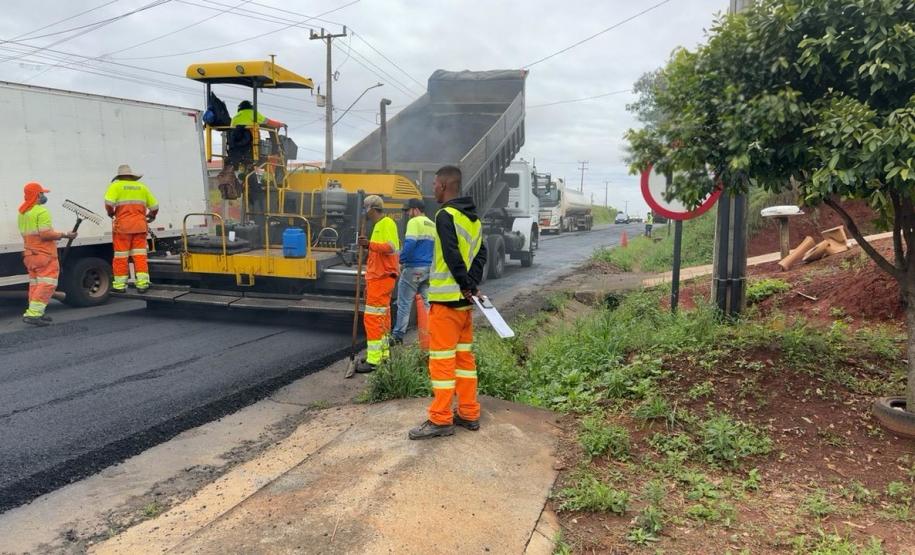 DER/PR tem serviços em andamento em rodovia de Pinhalão