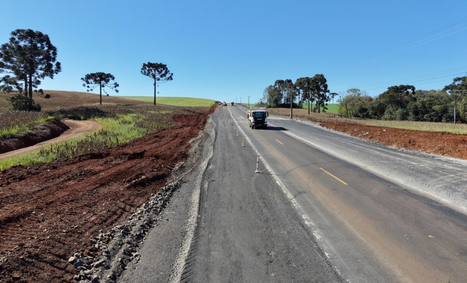 Início de obra rodoviária entre Pitanga e Manoel Ribas exige cautela de condutores