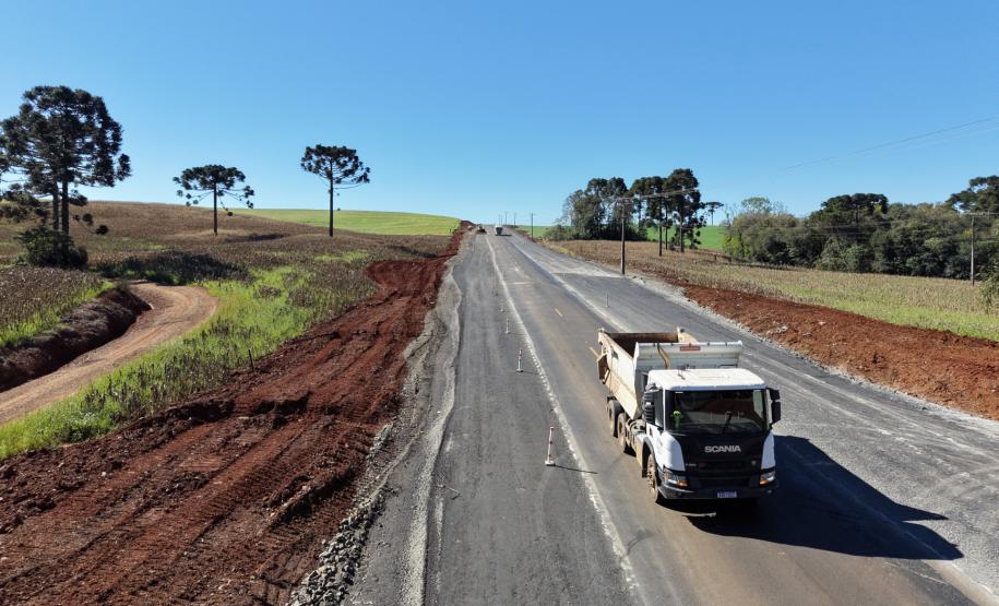 Início de obra rodoviária entre Pitanga e Manoel Ribas exige cautela de condutores