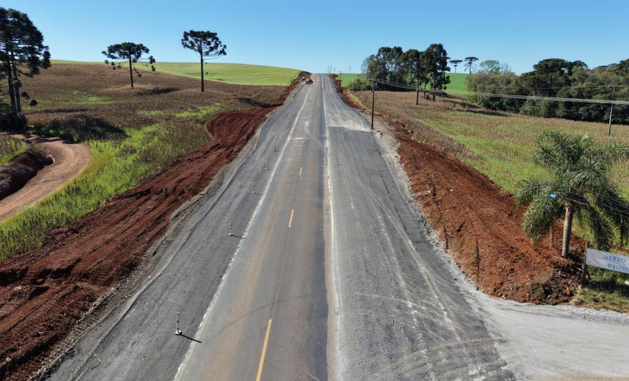 Início de obra rodoviária entre Pitanga e Manoel Ribas exige cautela de condutores