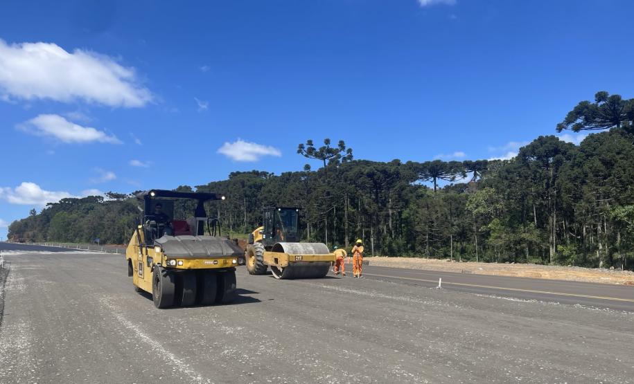 PRC-466 duplicação entre Turvo e Palmeirinha 70%