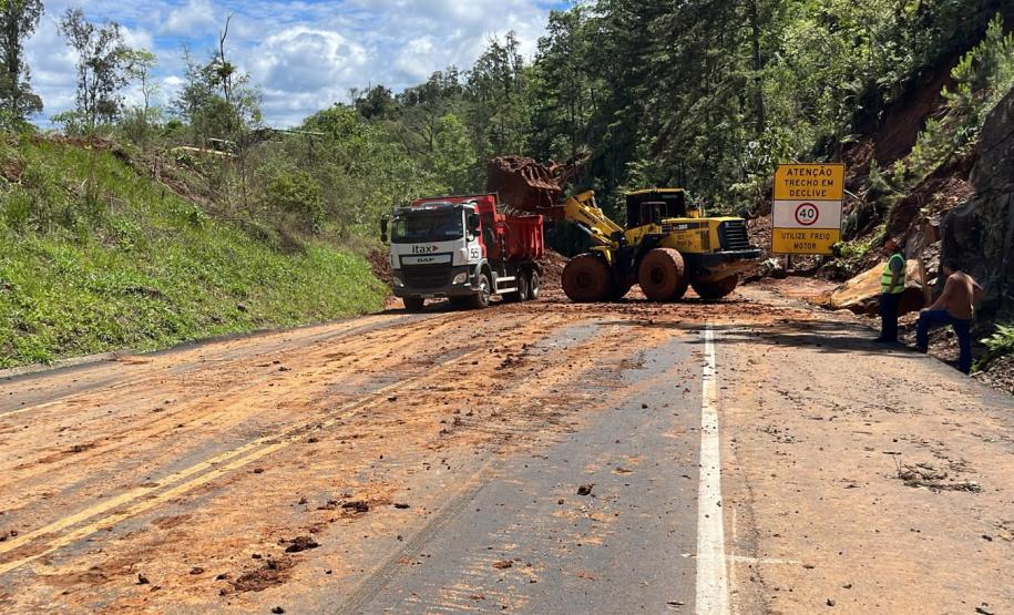 Rodovias interditadas pelas chuvas