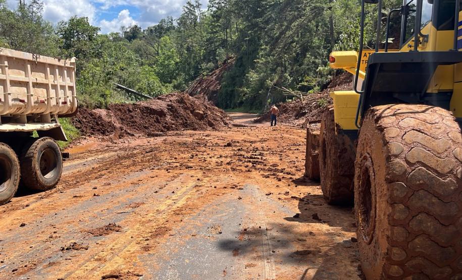 Rodovias interditadas pelas chuvas