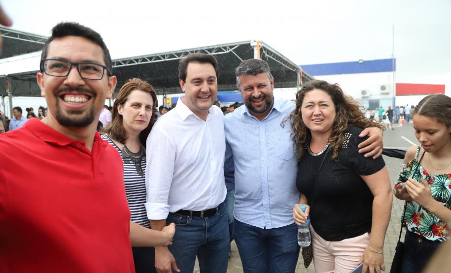O governador Carlos Massa Ratinho Junior inaugura o Aeroporto Municipal Juvenal Loureiro Cardoso, de Pato Branco, no Sudoeste do Paraná. - Pato Branco, 10/01/2019 - Foto: José Fernando Ogura/ANPr