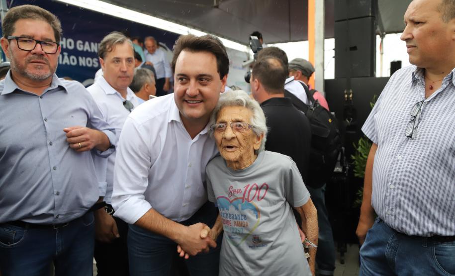 O governador Carlos Massa Ratinho Junior inaugura o Aeroporto Municipal Juvenal Loureiro Cardoso, de Pato Branco, no Sudoeste do Paraná. - Pato Branco, 10/01/2019 - Foto: José Fernando Ogura/ANPr