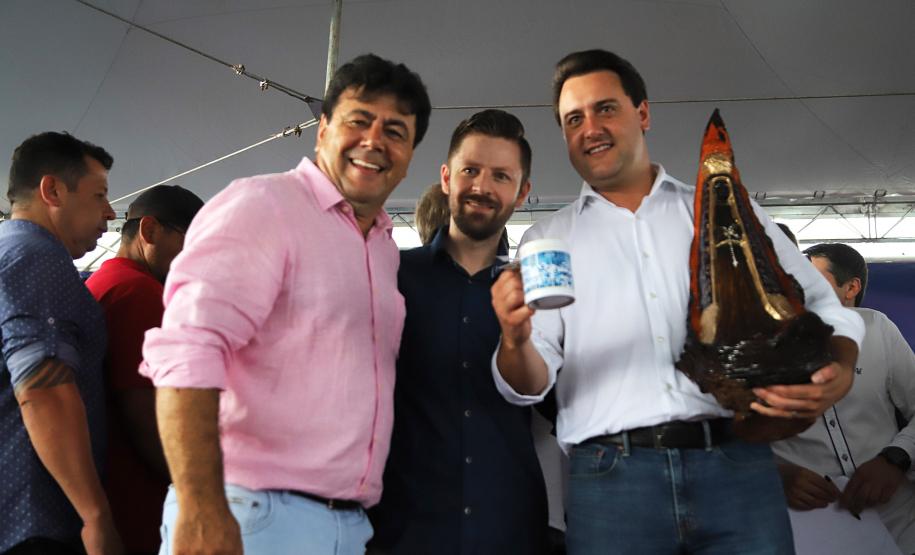 O governador Carlos Massa Ratinho Junior inaugura o Aeroporto Municipal Juvenal Loureiro Cardoso, de Pato Branco, no Sudoeste do Paraná. - Pato Branco, 10/01/2019 - Foto: José Fernando Ogura/ANPr