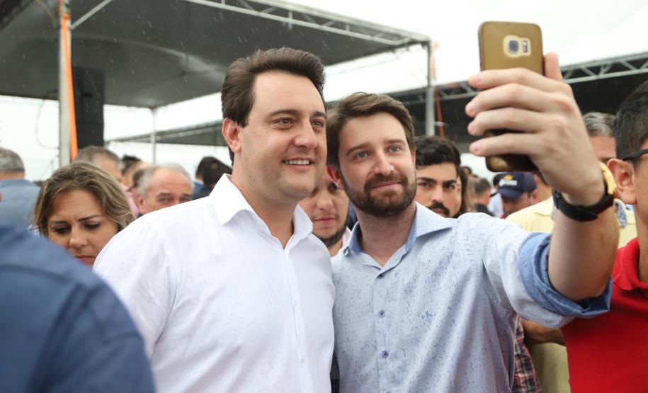 O governador Carlos Massa Ratinho Junior inaugura o Aeroporto Municipal Juvenal Loureiro Cardoso, de Pato Branco, no Sudoeste do Paraná. - Pato Branco, 10/01/2019 - Foto: José Fernando Ogura/ANPr