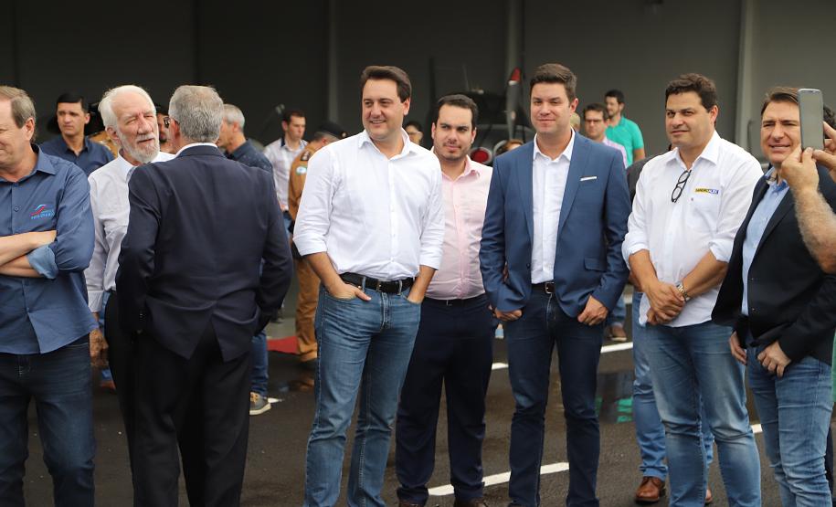 O governador Carlos Massa Ratinho Junior inaugura o Aeroporto Municipal Juvenal Loureiro Cardoso, de Pato Branco, no Sudoeste do Paraná. - Pato Branco, 10/01/2019 - Foto: José Fernando Ogura/ANPr