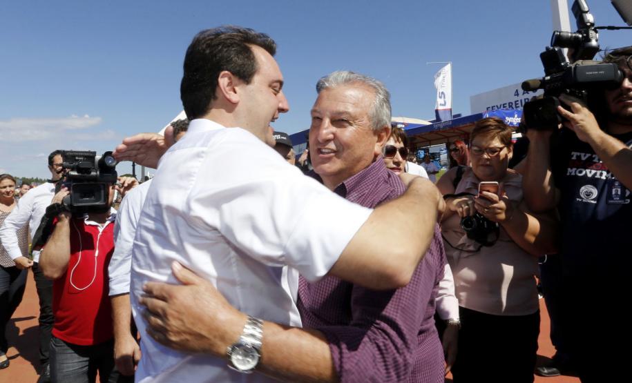Governador Carlos Massa Ratinho Junior durante Coletiva de Imprensa no Show Rural.  Cascavel, 07/02/2019  -  Foto: Arnaldo Alves/ANPr