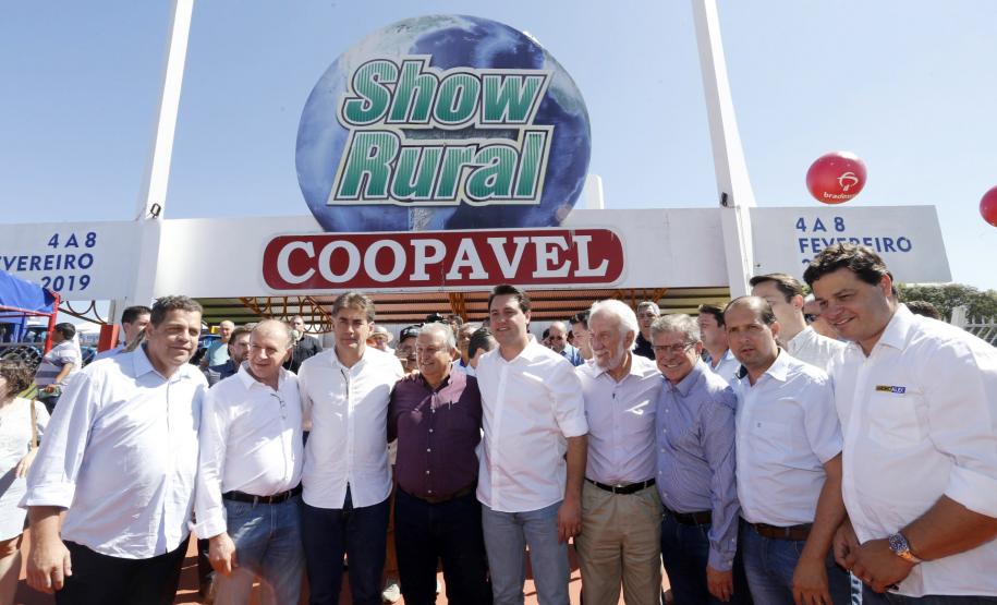 Governador Carlos Massa Ratinho Junior durante Coletiva de Imprensa no Show Rural.  Cascavel, 07/02/2019  -  Foto: Arnaldo Alves/ANPr