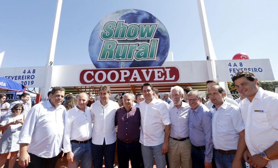 Governador Carlos Massa Ratinho Junior durante Coletiva de Imprensa no Show Rural.  Cascavel, 07/02/2019  -  Foto: Arnaldo Alves/ANPr