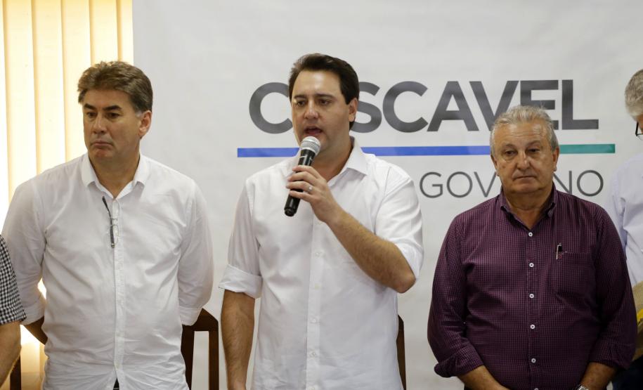 Governador Carlos Massa Ratinho Junior durante Coletiva de Imprensa no Show Rural.  Cascavel, 07/02/2019  -  Foto: Arnaldo Alves/ANPr